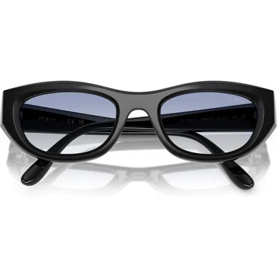 Vogue 51mm Cat Eye Sunglasses In Black