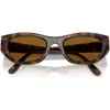 Vogue 51mm Cat Eye Sunglasses In Havana