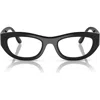 Vogue 51mm Oval Optical Glasses In Black