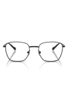 Vogue 51mm Pillow Optical Glasses In Black