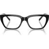 Vogue 51mm Pillow Optical Glasses In Black