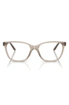 Vogue 51mm Pillow Optical Glasses In Brown
