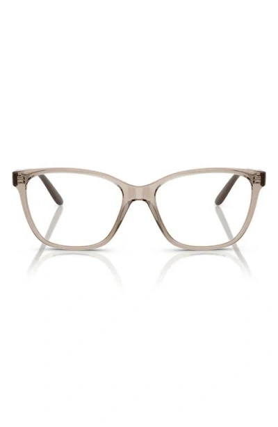 Vogue 51mm Pillow Optical Glasses In Brown