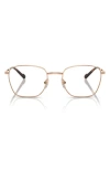Vogue 51mm Pillow Optical Glasses In Rose Gold