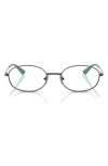 Vogue 52mm Oval Optical Glasses In Violet