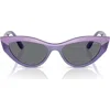 Vogue Kids'  52mm Polarized Cat Eye Sunglasses