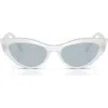 Vogue 52mm Polarized Cat Eye Sunglasses