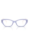 Vogue 53mm Cat Eye Optical Glasses In Purple