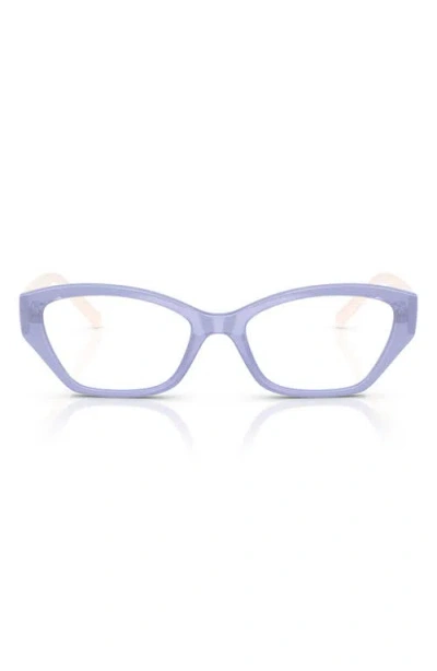 Vogue 53mm Cat Eye Optical Glasses In Purple