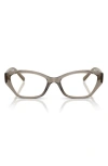 Vogue 53mm Cat Eye Optical Glasses In Transparent
