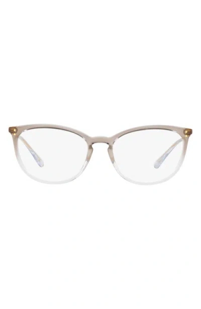 Vogue 53mm Cat Eye Reading Glasses In Gold