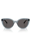 Vogue 53mm Cat Eye Sunglasses In Blue