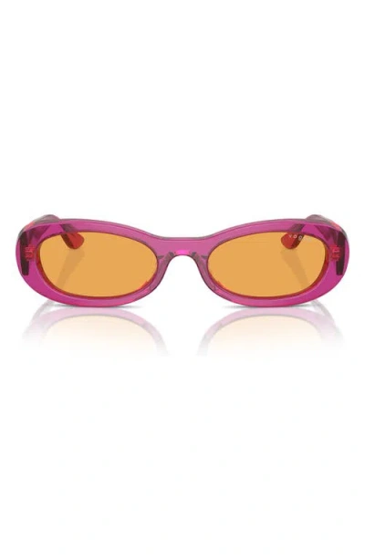 Vogue 53mm Oval Sunglasses In Pink