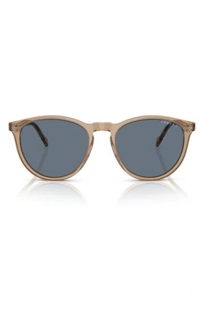 Vogue 53mm Phantos Sunglasses In Beige Polarized