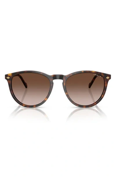 Vogue 53mm Phantos Sunglasses In Dark Havana