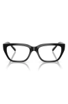 Vogue 53mm Pillow Optical Glasses In Black