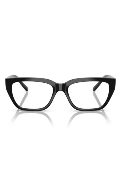 Vogue 53mm Pillow Optical Glasses In Black
