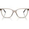 Vogue 53mm Pillow Optical Glasses In Brown