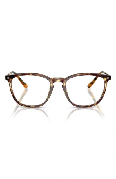 Vogue 53mm Pillow Optical Glasses In Mustard