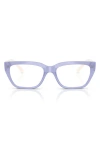 Vogue 53mm Pillow Optical Glasses In Purple