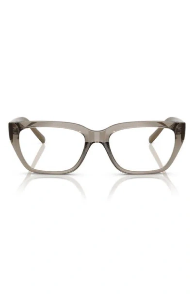 Vogue 53mm Pillow Optical Glasses In Neutral