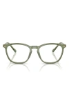 Vogue 53mm Pillow Optical Glasses In Blue