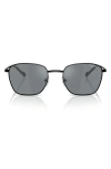 Vogue 53mm Pillow Sunglasses In Matte Black