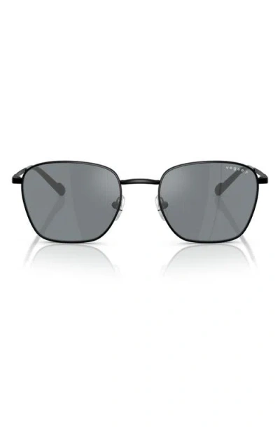Vogue 53mm Pillow Sunglasses In Matte Black