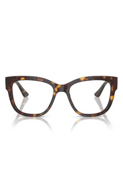 Vogue 53mm Square Optical Glasses In Multi
