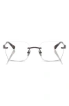 Vogue 53mm Square Optical Glasses In Violet