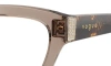 Vogue 54mm Cat Eye Optical Glasses In Transparent Beige