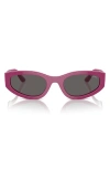 Vogue 54mm Cat Eye Sunglasses In Fuchsia