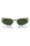 Vogue 54mm Cat Eye Sunglasses In Green