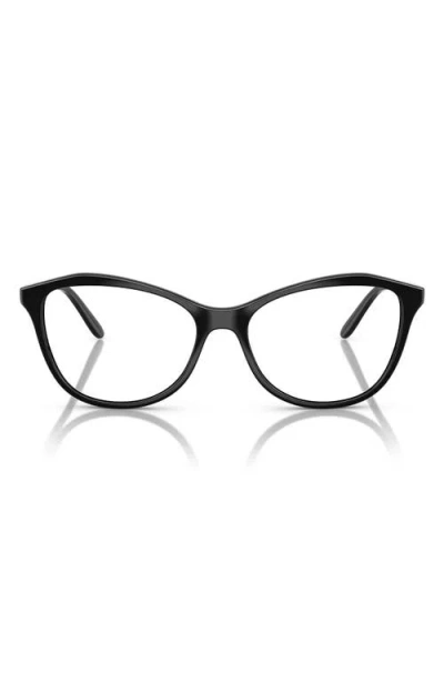 Vogue 54mm Irregular Optical Glasses In Black