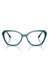 Vogue 54mm Irregular Optical Glasses In Blue