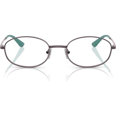 Vogue 54mm Oval Optical Glasses In Violet