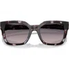 Vogue 54mm Polarized Square Sunglasses In Purple