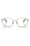 Vogue 54mm Square Optical Glasses In Lite Brown