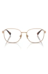 Vogue 54mm Square Optical Glasses In Rose Gold