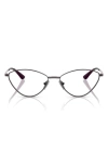 Vogue 55mm Irregular Optical Glasses In Violet