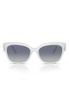 Vogue Kids'  55mm Polarized Gradient Butterfly Sunglasses