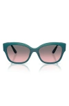 Vogue Kids'  55mm Polarized Gradient Butterfly Sunglasses