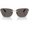 Vogue 59mm Rimless Cat Eye Sunglasses