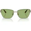 Vogue 59mm Rimless Cat Eye Sunglasses