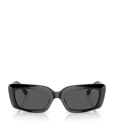 Vogue Acetate Pillow Sunglasses In Yellow
