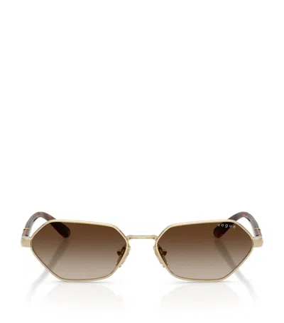 Vogue Butterfly Vo4349s Sunglasses In Gold