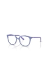 Vogue Eyewear 45mm Irregular Optical Glasses In Blue