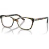 Vogue Eyewear 47mm Square Optical Glasses In Brown