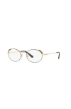 Vogue Eyewear 50mm Irregular Optical Glasses In Gold