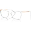 Vogue Eyewear 51mm Butterfly Optical Glasses In White
